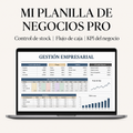 Mi Plantilla de Negocios PRO - Ordena tu negocio en minutos y obtén rentabilidad constante